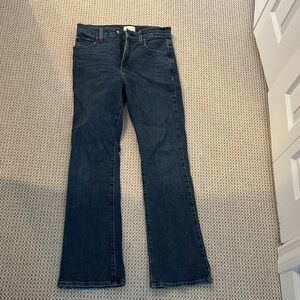 Favorite Daughter Dark Blue Flare Jeans